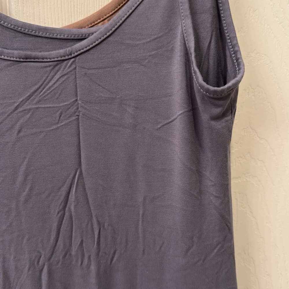 Elegant Gray Maxi Dress